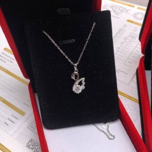 VVS Moissanite Diamond Female Necklaces