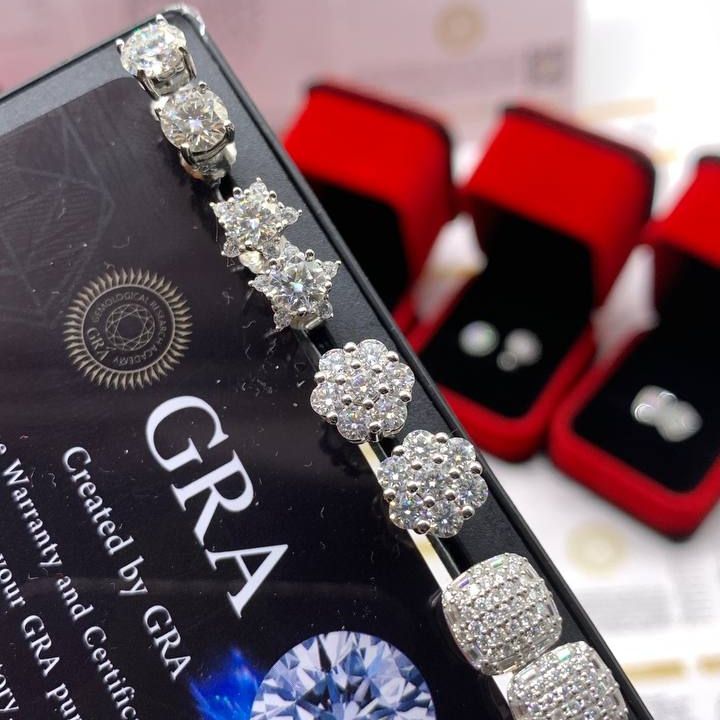Unisex VVS Moissanite Diamond Earrings ? ? ? ?
